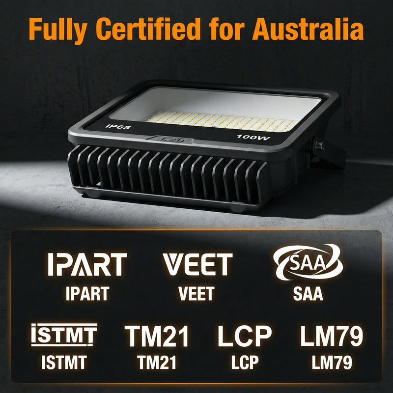 150W LED Flood Light Australia | 170LM/W IP65 Commercial Flood Light | ULA1L