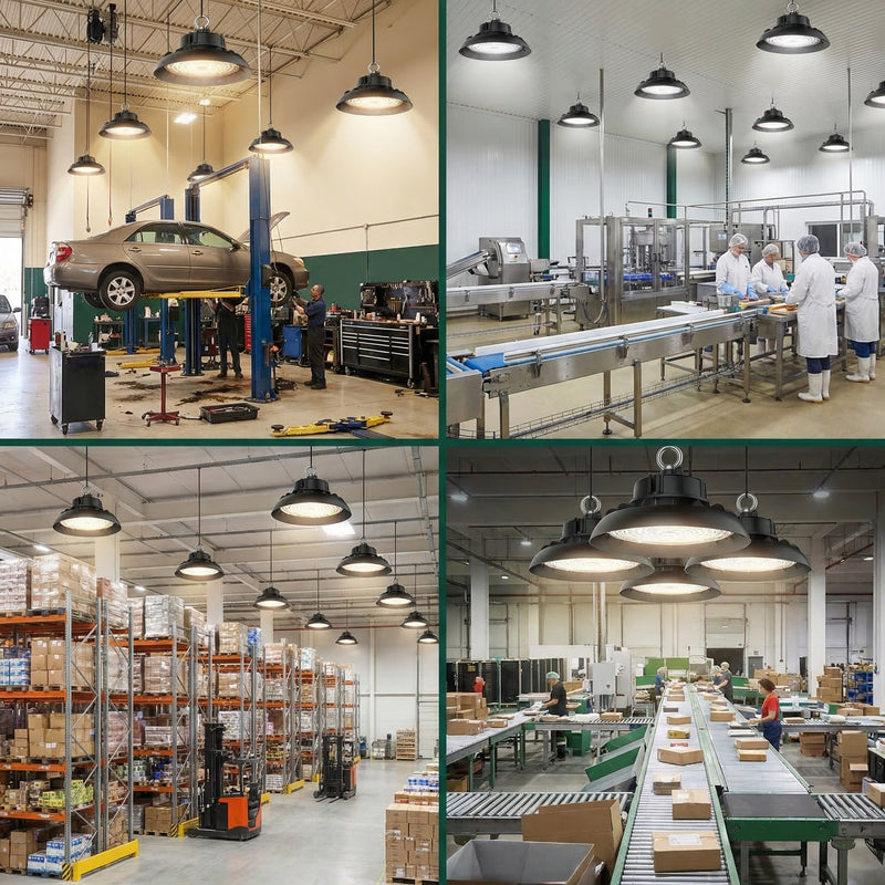 60W LED UFO High Bay Light with motion and daylight sensors 210 lm/w – IP65 – 5 Years Warranty