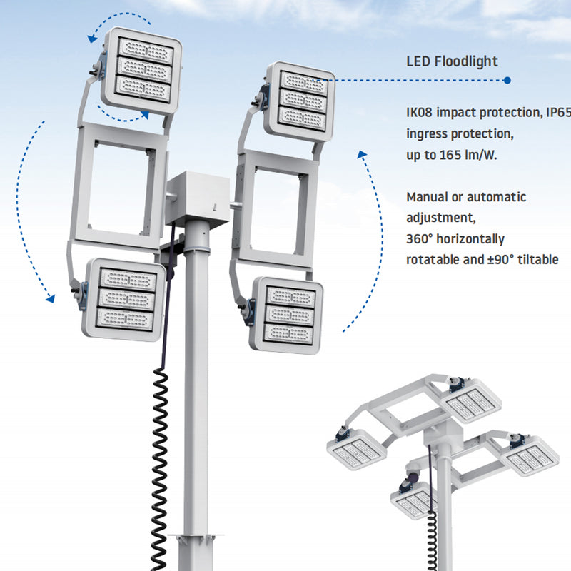 Mobile Solar Tower Light – ULSST600-7M
